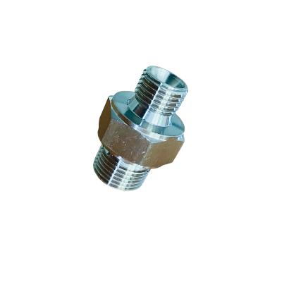 Mamelon inégal BSP60° inox 316 mâle 3/8". mâle 1/4"