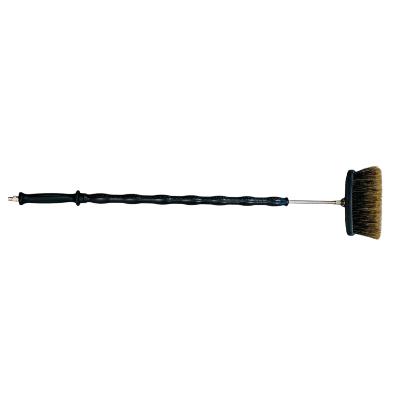 Lance brosse noire complète avec brosse, injecteur, entretoise et poignée