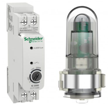 Module crépusculaire + sonde - 0 / 2000lux