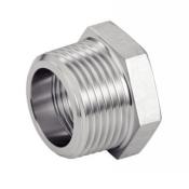 Rduction inox 316 mle cylindrique 1/2" - femelle cylindrique 1/4"