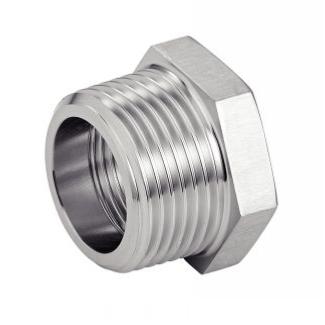 Réduction inox 316 mâle cylindrique 1/2" - femelle cylindrique 1/4"