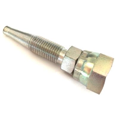 Raccord droit à visser femelle 1/4"  pour tuyau HP