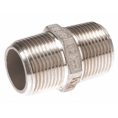 Mamelon inégal inox 316 conique mâle 1/4" - conique mâle 1/8" 