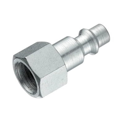 Embout rapide de coupleur inox 303 mâle DN6 - femelle 1/4"