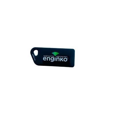 Badge "tag" enginko noir